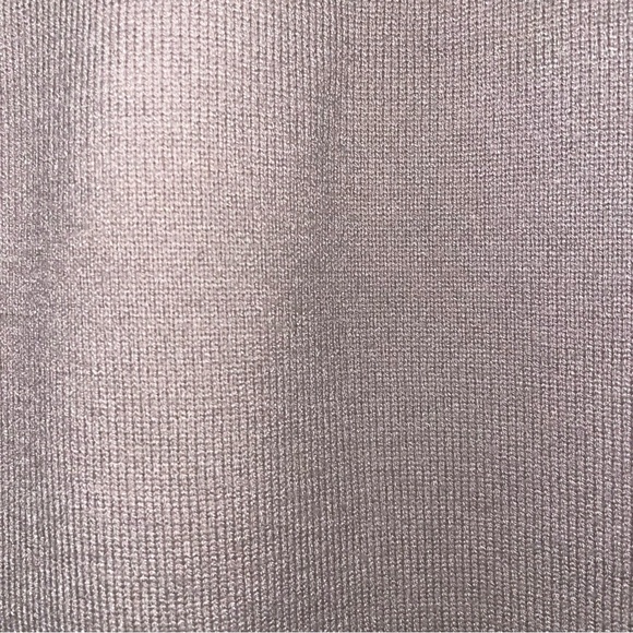 SHEIN Cream Boot Cut Fold Over Flare Knit Pants, Excellent Condition - Picture 6 of 8